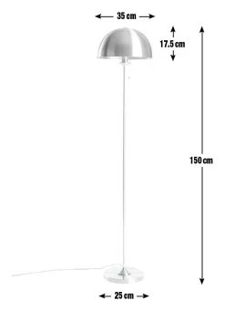 Habitat Manor House Floor Lamp - Brass -Habitat shop 9406375 R E001