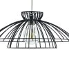 Habitat Kiso 2 Tier Wire Pendant Shade - Black 1 Habitat Kiso 2 Tier Wire Pendant Shade - Black -Habitat shop 9406430 R Z001A