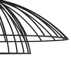 Habitat Kiso 2 Tier Wire Pendant Shade - Black -Habitat shop 9406430 R Z002A