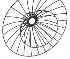 Habitat Kiso 2 Tier Wire Pendant Shade - Black -Habitat shop 9406430 R Z003A