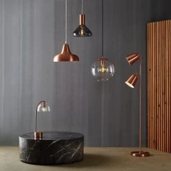 Habitat Aerial Spun Aluminium Ceiling Light - Copper -Habitat shop 9419056 R Z002C