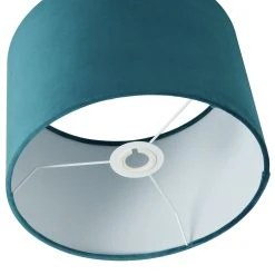 Habitat 30cm Velvet Shade - Teal -Habitat shop 9425181 R Z003A