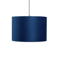 Habitat 40cm Velvet Shade - Navy