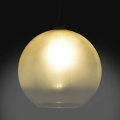 Habitat Kabaka 30cm Frosted Glass Shade - Clear -Habitat shop 9431759 R Z001C