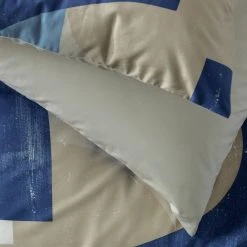 Habitat Geo Blue & Cream Bedding Set - Single -Habitat shop 9441897 R Z003A