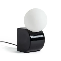 Habitat Vico Opal Table Lamp - Black 12 Habitat Vico Opal Table Lamp - Black -Habitat shop 9451942 R Z001A
