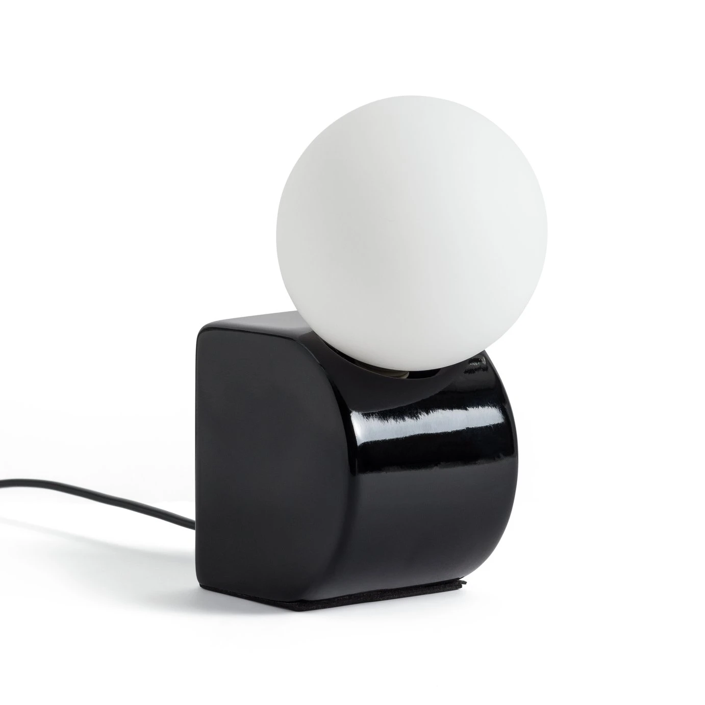 Habitat Vico Opal Table Lamp - Black 5 Habitat Vico Opal Table Lamp - Black - Image 3