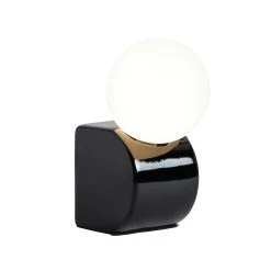 Habitat Vico Opal Table Lamp - Black 17 Habitat Vico Opal Table Lamp - Black -Habitat shop 9451942 R Z006A