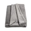 Habitat Faux Fur Plain Throw - Grey - 125x150cm -Habitat shop 9454365 R Z001A