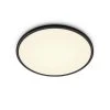 Philips Super Slim Flush To Ceiling Light - Black -Habitat shop 9454956 R Z001A