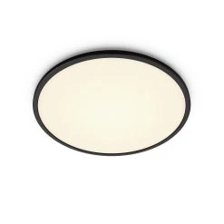 Philips Super Slim Flush To Ceiling Light - Black