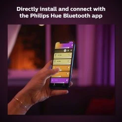 Philips Hue Centris 3 Light Flush To Ceiling Light - Black -Habitat shop 9455072 R Z007A