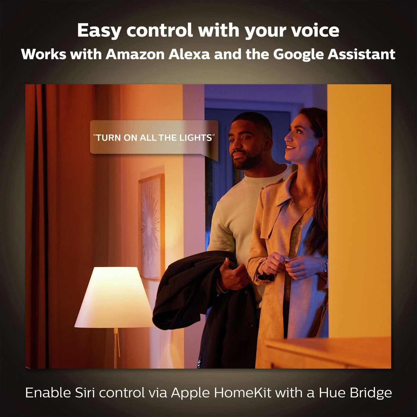 Philips Hue Being Flush To Ceiling Light - Black 8 Philips Hue Being Flush To Ceiling Light - Black - Image 6