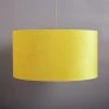 Habitat 49cm Velvet Shade - Saffron 2 Habitat 49cm Velvet Shade - Saffron -Habitat shop 9458495 R Z001A