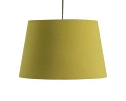 Habitat 40cm Textured Taper Shade - Ochre