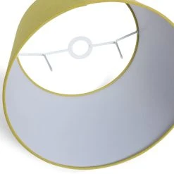 Habitat 40cm Textured Taper Shade - Ochre -Habitat shop 9466597 R Z003A