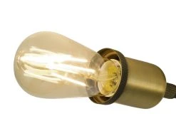 Habitat Tay 4 Light Flush To Ceiling Light - Grey & Brass -Habitat shop 9467644 R Z002A