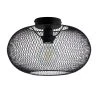 Habitat Tumba Mesh Flush To Ceiling Light - Black -Habitat shop 9481156 R Z001A