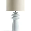 Habitat Astraeus Ceramic Table Lamp - White & Cream -Habitat shop 9481307 R Z001A