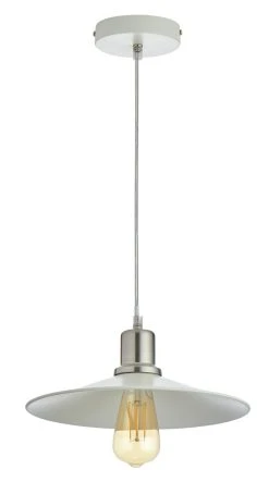 Habitat Pixie Pendant Light - Off White