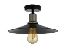 Habitat Pixie Flush To Ceiling Light - Black