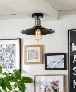 Habitat Pixie Flush To Ceiling Light - Black -Habitat shop 9505623 R Z002C