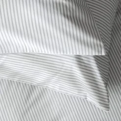 Habitat Stripe White & Grey Bedding Set - Single 11 Habitat Stripe White & Grey Bedding Set - Single -Habitat shop 9507937 R Z003A