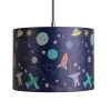 Habitat Kids Space Glow In The Dark 25cm Drum Shade - Blue -Habitat shop 9508431 R Z001A