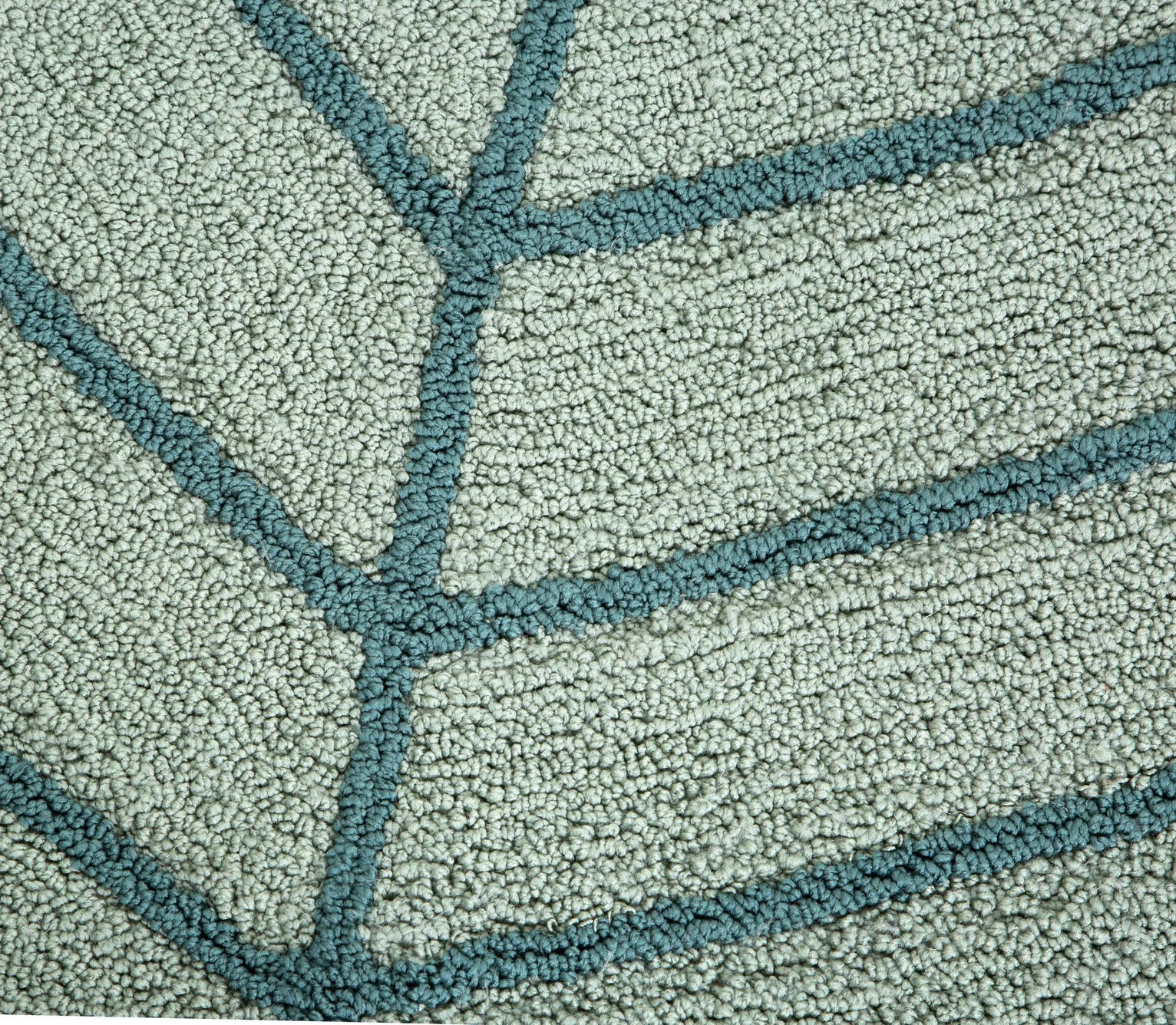 Habitat Kids Leaf Shaped Rug - Green - 80x110cm 5 Habitat Kids Leaf Shaped Rug - Green - 80x110cm - Image 3