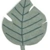 Habitat Kids Leaf Shaped Rug - Green - 80x110cm -Habitat shop 9517367 R Z001A