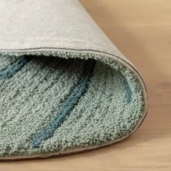 Habitat Kids Leaf Shaped Rug - Green - 80x110cm 11 Habitat Kids Leaf Shaped Rug - Green - 80x110cm -Habitat shop 9517367 R Z003C