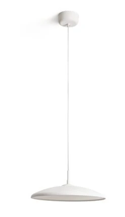 Habitat Pavo Metal LED Pendant Light - White