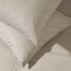 Habitat Seersucker Plain Taupe Bedding Set - Single -Habitat shop 9519956 R Z003A
