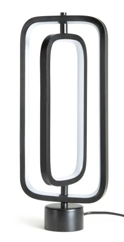 Habitat Sio Metal LED Table Lamp - Black