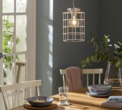 Habitat Cepheus Small Wire Shade - White -Habitat shop 9521432 R Z002C