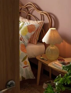 Habitat Estella Glass Table Lamp - Green -Habitat shop 9522613 R Z002C