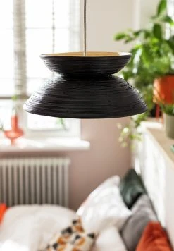 Habitat Hypnos Spun Bamboo 2 Tier Shade - Black -Habitat shop 9523832 R Z002C