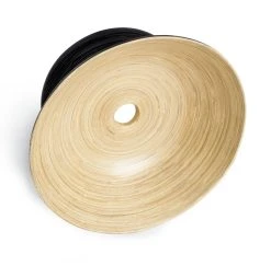 Habitat Hypnos Spun Bamboo 2 Tier Shade - Black -Habitat shop 9523832 R Z003A