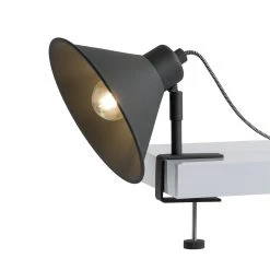 Habitat Loft Industrial Clamp Light - Charcoal -Habitat shop 9526190 R Z006A