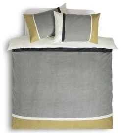 Habitat Country Block Stripe Grey Bedding Set - Single -Habitat shop 9528741 R Z002A