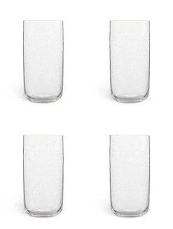 Habitat Bubble Set Of 4 Hi Ball Glasses