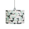 Habitat Cruz Scandi Printed 30cm Drum Shade -Habitat shop 9532287 R Z001A