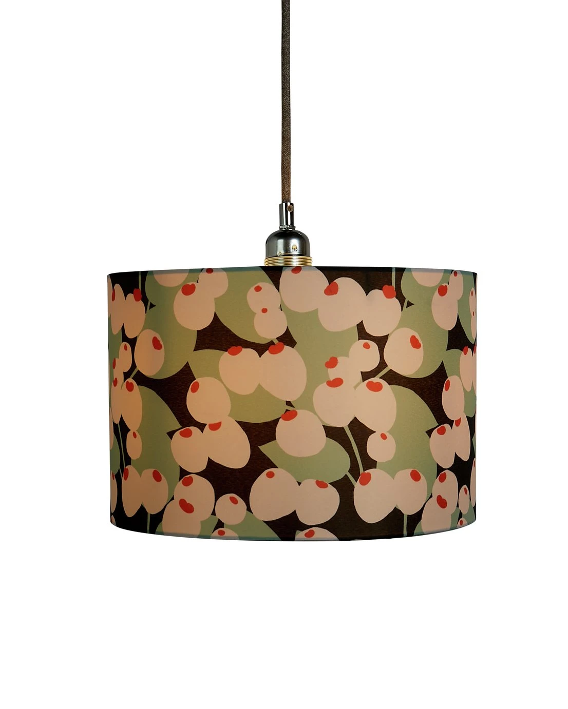 Habitat Cruz Scandi Printed 30cm Drum Shade 5 Habitat Cruz Scandi Printed 30cm Drum Shade - Image 3