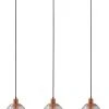 Habitat Coleman Metal 3 Light Bar Pendant Light - Copper -Habitat shop 9536128 R Z001A