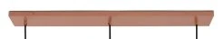 Habitat Coleman Metal 3 Light Bar Pendant Light - Copper -Habitat shop 9536128 R Z003A