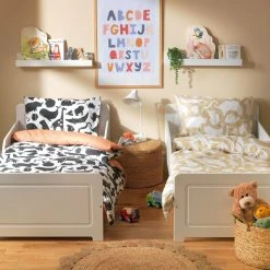 Habitat Kids Pure Cotton Twin Pack Bedding Set - Toddler