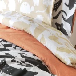 Habitat Kids Pure Cotton Twin Pack Bedding Set - Toddler -Habitat shop 9536551 R Z005A