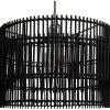 Habitat Bamboo 2 Tier Pendant Shade - Black 2 Habitat Bamboo 2 Tier Pendant Shade - Black -Habitat shop 9537653 R Z001A