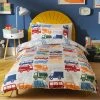 Habitat Kids Transport Multicolour Bedding Set - Single -Habitat shop 9541429 R Z001A