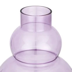 Habitat Bubble Glass Vase - Lilac -Habitat shop 9542174 R Z003A